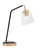 Toltec Lighting - 59-MBNAB-461 - One Light Desk Lamp - Desk Lamps - Matte Black & New Age Brass