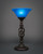 Toltec Lighting - 63-DG-435 - One Light Table Lamp - Eleganté - Dark Granite