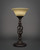 Toltec Lighting - 63-DG-603 - One Light Table Lamp - Eleganté - Dark Granite