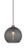 Toltec Lighting - 70-BN-5142 - One Light Pendant - Malena - Brushed Nickel