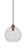 Toltec Lighting - 71-BN-4370 - One Light Pendant - Kimbro - Brushed Nickel