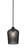 Toltec Lighting - 71-MB-4282 - One Light Pendant - Cordova - Matte Black