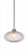 Toltec Lighting - 72-BN-4658 - One Light Pendant - Carina - Brushed Nickel