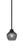 Toltec Lighting - 72-MB-4622 - One Light Pendant - Zola - Matte Black