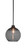 Toltec Lighting - 72-MB-5122 - One Light Pendant - Malena - Matte Black