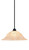 Toltec Lighting - 72-MB-53818 - One Light Pendant - Stem - Matte Black