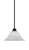 Toltec Lighting - 72-MB-5731 - One Light Pendant - Stem - Matte Black