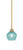 Toltec Lighting - 72-NAB-4625 - One Light Pendant - Zola - New Age Brass