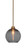 Toltec Lighting - 72-NAB-5122 - One Light Pendant - Malena - New Age Brass