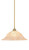 Toltec Lighting - 72-NAB-53818 - One Light Pendant - Stem - New Age Brass