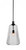 Toltec Lighting - 73-MB-4640 - One Light Pendant - Carina - Matte Black