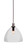 Toltec Lighting - 75-BN-4690 - One Light Pendant - Carina - Brushed Nickel