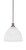 Toltec Lighting - 75-BN-4691 - One Light Pendant - Carina - Brushed Nickel