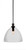 Toltec Lighting - 75-MB-4690 - One Light Pendant - Carina - Matte Black