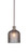 Toltec Lighting - 76-BN-4912 - One Light Pendant - Zola - Brushed Nickel