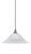 Toltec Lighting - 76-BN-5881 - One Light Pendant - Stem - Brushed Nickel