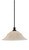 Toltec Lighting - 76-MB-53813 - One Light Pendant - Stem - Matte Black