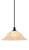 Toltec Lighting - 76-MB-53818 - One Light Pendant - Stem - Matte Black