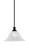 Toltec Lighting - 76-MB-5831 - One Light Pendant - Stem - Matte Black