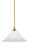 Toltec Lighting - 76-NAB-5781 - One Light Pendant - Stem - New Age Brass