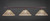 Toltec Lighting - 803-DG-718 - Three Light Billiard Bar - Square - Dark Granite