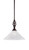 Toltec Lighting - 80-DG-702 - One Light Mini Pendant - Eleganté - Dark Granite