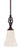 Toltec Lighting - 80-DG-729 - One Light Mini Pendant - Eleganté - Dark Granite