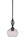 Toltec Lighting - 80-MB-202 - One Light Mini Pendant - Eleganté - Matte Black