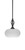 Toltec Lighting - 80-MB-214 - One Light Mini Pendant - Eleganté - Matte Black