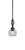 Toltec Lighting - 80-MB-4100 - One Light Mini Pendant - Eleganté - Matte Black