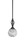 Toltec Lighting - 80-MB-4109 - One Light Mini Pendant - Eleganté - Matte Black