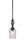 Toltec Lighting - 80-MB-4250 - One Light Mini Pendant - Eleganté - Matte Black