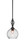 Toltec Lighting - 80-MB-4352 - One Light Mini Pendant - Eleganté - Matte Black
