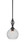 Toltec Lighting - 80-MB-4370 - One Light Mini Pendant - Eleganté - Matte Black