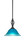 Toltec Lighting - 80-MB-438 - One Light Mini Pendant - Eleganté - Matte Black
