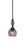 Toltec Lighting - 80-MB-5112 - One Light Mini Pendant - Eleganté - Matte Black