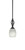 Toltec Lighting - 80-MB-615 - One Light Mini Pendant - Eleganté - Matte Black