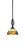 Toltec Lighting - 80-MB-9975 - One Light Mini Pendant - Eleganté - Matte Black