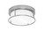 Toltec Lighting - 812-BN-1 - Two Light Flush Mount - Flush Mounts - Brushed Nickel