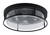 Toltec Lighting - 818-MB-0 - Four Light Flush Mount - Flush Mounts - Matte Black
