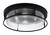Toltec Lighting - 818-MB-2 - Four Light Flush Mount - Flush Mounts - Matte Black