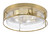 Toltec Lighting - 818-NAB-0 - Four Light Flush Mount - Flush Mounts - New Age Brass
