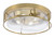 Toltec Lighting - 818-NAB-2 - Four Light Flush Mount - Flush Mounts - New Age Brass