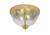 Toltec Lighting - 822-NAB-7 - Two Light Flush Mount - Flush Mounts - New Age Brass