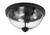 Toltec Lighting - 826-MB-2 - Three Light Flush Mount - Flush Mounts - Matte Black