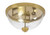 Toltec Lighting - 826-NAB-8 - Three Light Flush Mount - Flush Mounts - New Age Brass