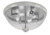 Toltec Lighting - 828-BN-6 - Four Light Flush Mount - Flush Mounts - Brushed Nickel
