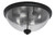 Toltec Lighting - 828-MB-7 - Four Light Flush Mount - Flush Mounts - Matte Black