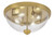 Toltec Lighting - 828-NAB-8 - Four Light Flush Mount - Flush Mounts - New Age Brass