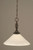 Toltec Lighting - 82-DG-411 - One Light Pendant - Eleganté - Dark Granite